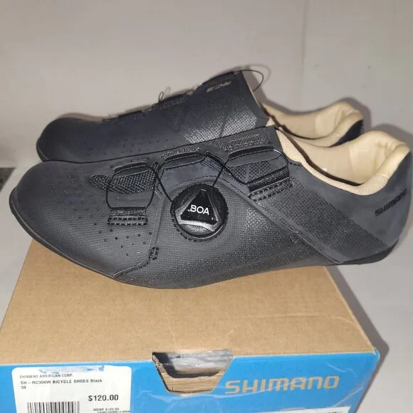 Shimano SH-RC3 Women's Road Cycling Shoes Black EU 37 39 40 New in Box - Picture 9 of 12